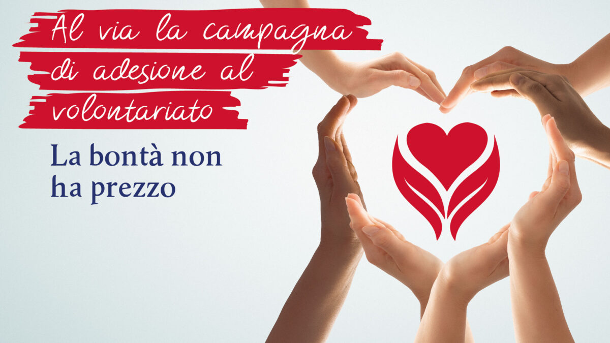 Al via la campagna di adesione al volontariato